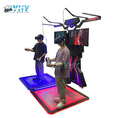 Interativo Indoor Playground Vr Gun Shoot Simulator Máquina de jogo para venda Arcade Vr Battle Machine Com óculos Htc Vr