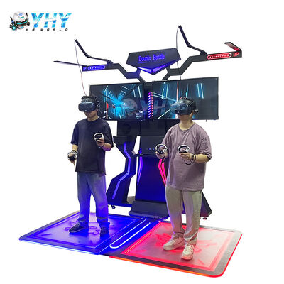 Simulador de caminhada de realidade virtual externa para 2 jogadores, casa e máquina educacional de esteira arcade VR Walker