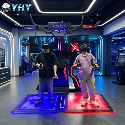 Vr Two Versus Motion-sensing Game Console Multiplayer Online Large Shoot Thunder Dark Battlefield Experiência de museu Equipamento