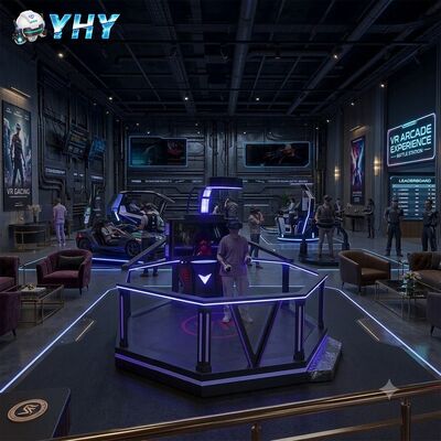 Equipamento de Realidade Virtual Jogos de Simulador VR 360 Plataforma de Caminhada de Realidade Virtual VR Equipamento de Plataforma de Posição