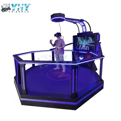 Comércio Interativo VR Batalha Estação Luz Azul Imersiva Competição de Obstáculos VR Arcade Machine VR Experiência
