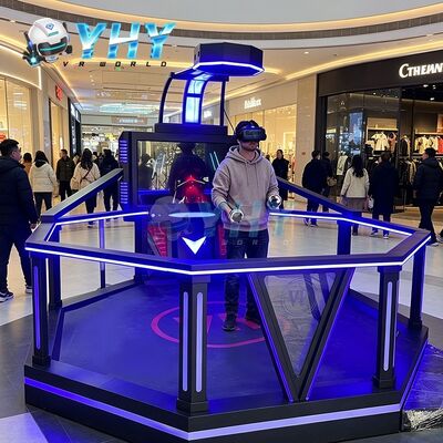 Tecnologia do Futuro VR Plataforma de Caminhada Espacial 9d VR Simulador Arcade Máquina de Jogo para Venda