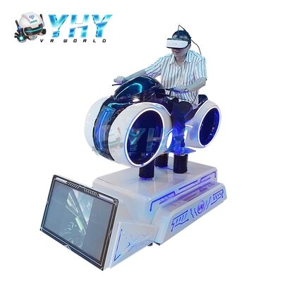 Consola de jogos de corrida de interiores VR Óculos Motor 9D 360 Vr Simulador de corrida VR Máquina de equipamento de consola de jogos de moto