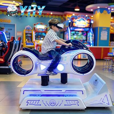 Adultos VR Ride Nova chegada Motor Driving Car Driving Simulator Preço Virtual Reality Parque temático VR Simulador de motocicleta