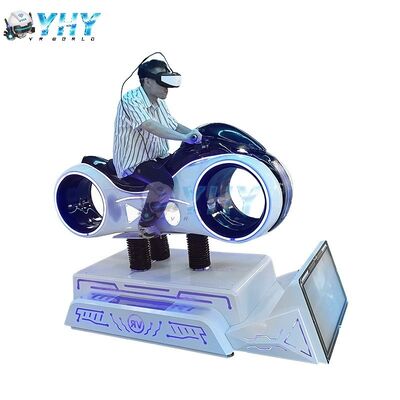Equipamento de Realidade Virtual 360 para Playground Indoor Infantil, Jogos de Motocicleta a Moeda, Carro de Corrida VR 9D, Simulador de Moto VR 9D