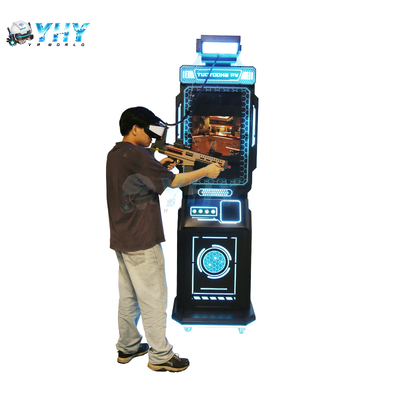 Retornos Altos Máquina de Arcade de Tiro Simulador VR Interna/Externa Baixo Custo Batalha em Equipe VR Metal de Jardim para Público
