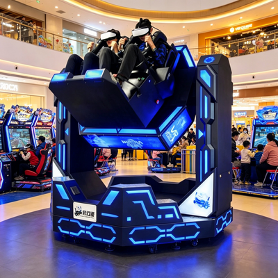 Simulador de Passeio de Movimento VR 1080 360 Interativo para 2 Jogadores para Parques Temáticos de VR Comerciais