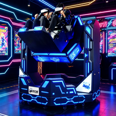 Double Player 1080 Graus Rotation VR Iron Warrior 360 720 1080 Motion Chair Máquina de Arcade de Realidade Virtual