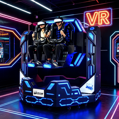 Máquina de Jogo VR de Montanha-russa VR 9d 360 720 1080 Graus Rotativa Comercial Certificada Fabricante de Equipamentos de Arcade