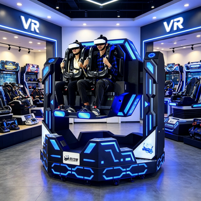 Máquina de Jogo de Realidade Virtual YHY Factory Patent 2 Jogadores 360 720 1080 Graus VR 1080 Iron Warrior