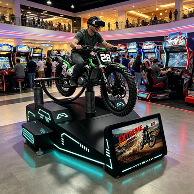 Equipamento de simulador de movimento de carros para proprietários de arcade