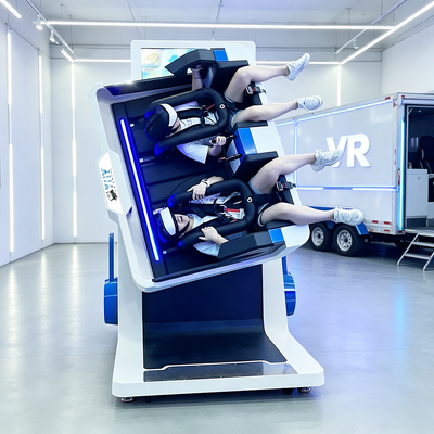 Equipamento de cadeira de movimento VR de 360 graus para 2 jogadores comerciais de alto desempenho