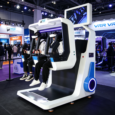 Equipamento de cadeira de movimento VR de 360 graus para 2 jogadores comerciais de alto desempenho