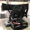 VR preto que compete jogos dinâmicos da condução de carro VR do simulador 3DOF