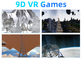 1080 simulador a fichas do jogo VR da rotação do grau com VR Arcade Game