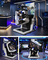Jogadores dobro do simulador 2 do Coater VR 360 do rolo para centros de jogo