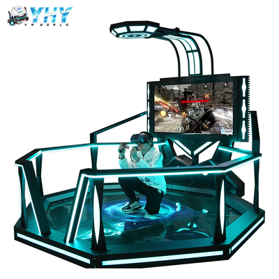 HTC VR Battle Space Walking Game VR Simulator 9D Play Standing Platform Simulator com 3.0M