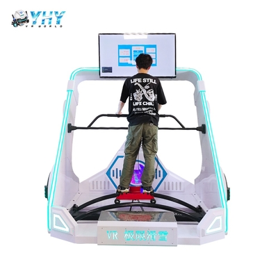 Simulador de Esqui VR 9D Jogo de Esqui em Realidade Virtual Máquina de Movimento Corporal Esportes Indoor em Shopping