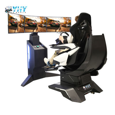 9D VR Indoor Amusement Park F1 Simulator 3 Screen Carros de corrida