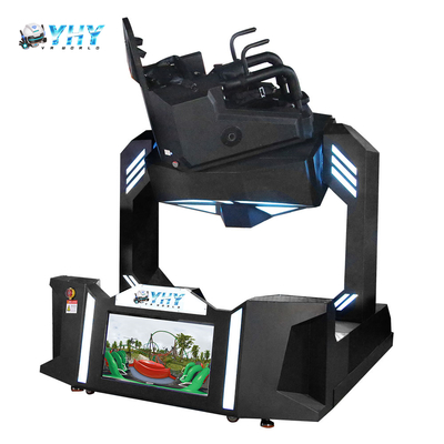 9D VR Roller Coaster 360 720 Graus Rotation Simulator Virtual Reality Flight Single Chair Parque de diversões