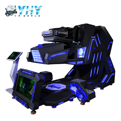 VR Race Flight Shooting 360 Roller Coaster Simulator Virtual Reality Arcade Game 3 em 1 Equipamento de teatro de jogos