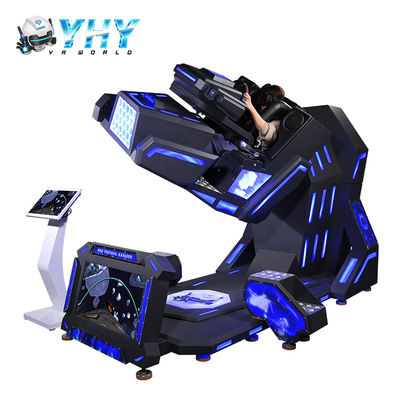 Montanha-russa VR 360 Simulador de Voo VR Corrida Cadeira Única Máquina de Jogo de Tiro Equipamento de Parque Temático de Realidade Virtual