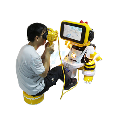 Máquina de jogos de playground de fibra de vidro para crianças DPVR óculos para shopping mall aventura