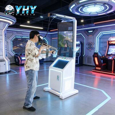 Plataforma de esportes indoor VR Battle Simulator Single Player 9D Gun Machine VR Headset para Shopping Mall