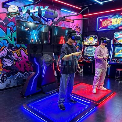 Duplo Jogador VR Simulador de Batalha Battle Arena VR Dancing Games Machine