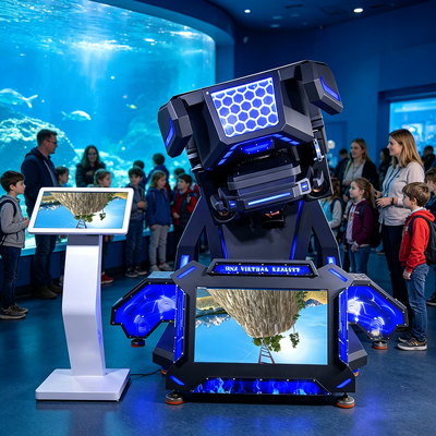 Equipamento Simulador de Movimento VR 3 em 1 Custo-Benefício de 360 Graus para Shoppings