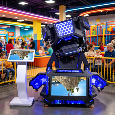 Solução Completa Simulador VR 360 Graus Comercial para Centros de Jogos e Parques VR