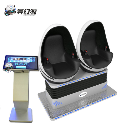 Cadeira do movimento dos assentos VR do cinema 2 de 2.5KW 9D VR para o divertimento Game Center