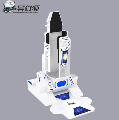 Máquina de um jogador estando do simulador do grau VR dos parques temáticos 2.5KW 360 de VR