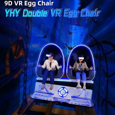 3 cadeira de Kino Simulator Virtual Reality Egg do cinema do ovo VR do DOF 9D com cara do ar