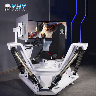 passeio de competência do movimento da tela do simulador VR 6 DOF 3 da realidade virtual de 9D F1