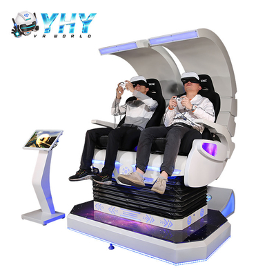 Jogadores 360 do simulador 2 da realidade virtual de Godzilla do cinema do shopping 9D VR que gerenciem