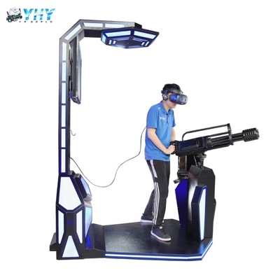 1 simulador Gatlin Zombie Shooting Platform do tiro da realidade virtual do jogador